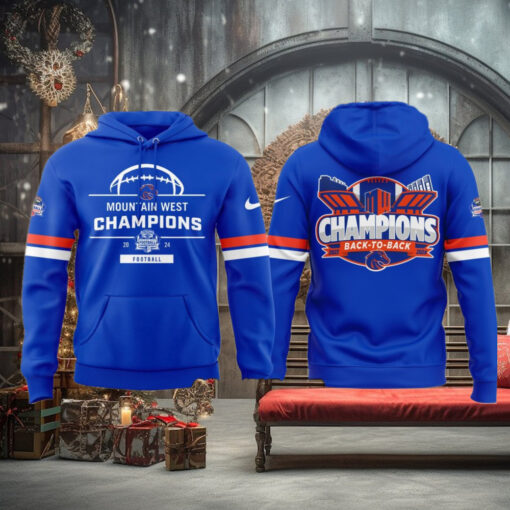 Boise State Broncos Is Your 2024 Mountain West Conference Champions Hoodie T Shirt