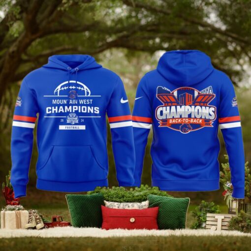 Boise State Broncos Is Your 2024 Mountain West Conference Champions Hoodie T Shirt