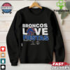 Boise State Broncos CFP Fiesta Bowl Dueling Helmet Long T Shirt