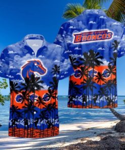 Boise State Broncos Palms Tree Hawaiian Shirt