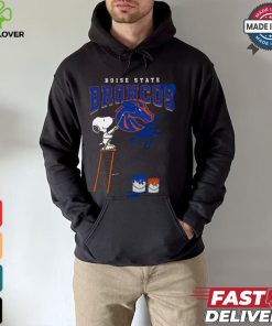Boise State Broncos Snoopy Painting Shirt
