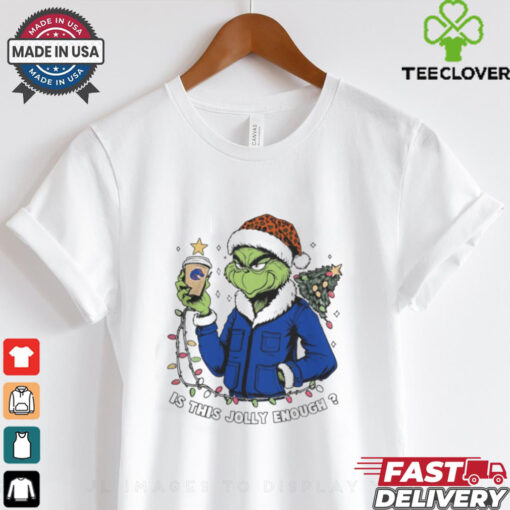 Boise State Broncos x Santa Grinch Is This Jolly Enough Merry Christmas Shirt