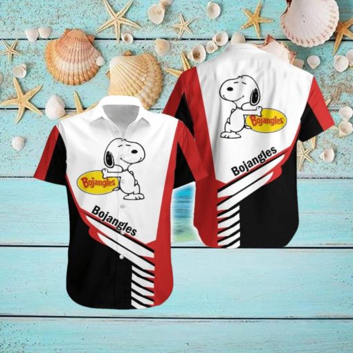 Bojangles Logo Brand Snoopy Hawaiian Shirt Gift Summer