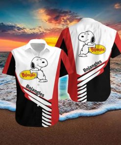 Bojangles Logo Brand Snoopy Hawaiian Shirt Gift Summer