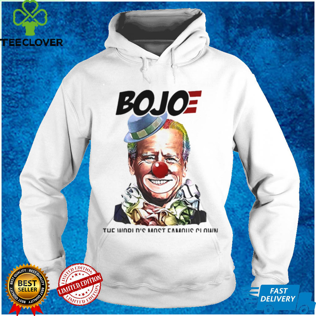 Bojoe Anti Biden The Worlds Most Famous Clown Shirt