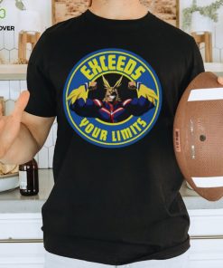 Boku No Hero Academia All Might Exceeds Your Limits Starbucks Logo shirt