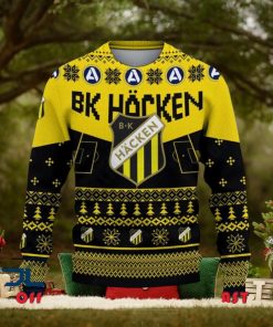 Boldklubben Häcken Allsvenskan Sweden Ugly Sweater Christmas 1 Boldklubben Häcken Allsvenskan Sweden Ugly Sweater Christmas