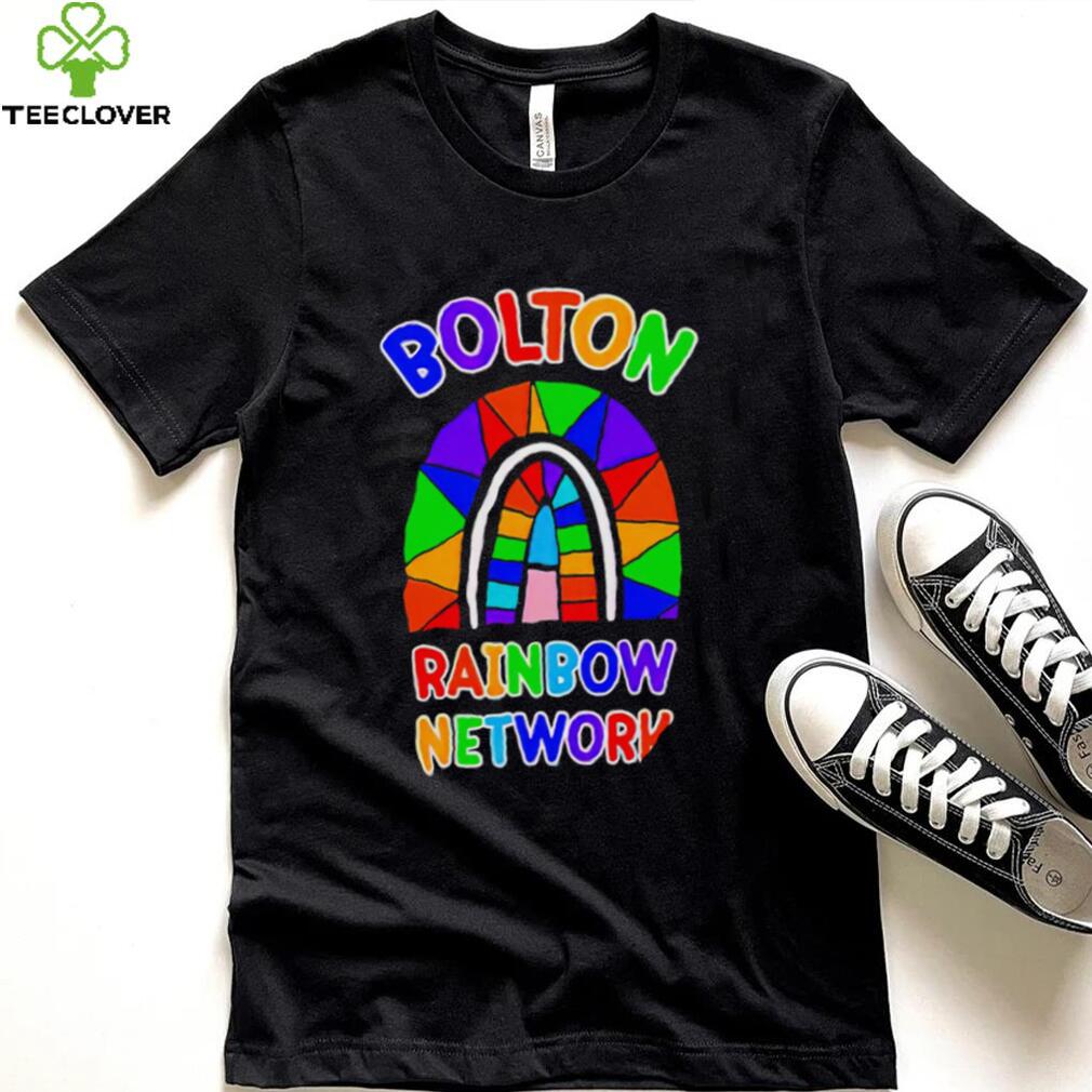 Bolton Rainbow Network colorful shirt Bolton Rainbow Network colorful shirt