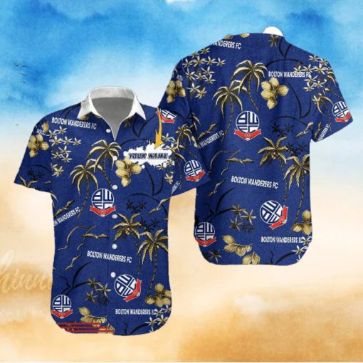 Bolton Wanderers Hawaiian Shirt Custom Name Trending For Men Women Gift Summer