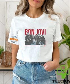 Bonjovi Forever Band Cut Out T Shirt