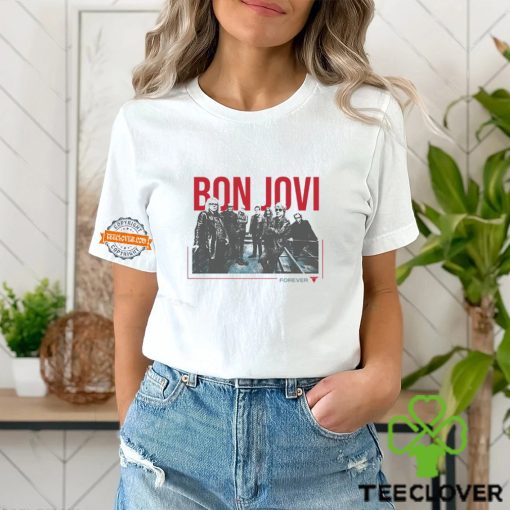 Bonjovi Forever Band Cut Out T Shirt
