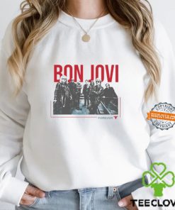 Bonjovi Forever Band Cut Out T Shirt