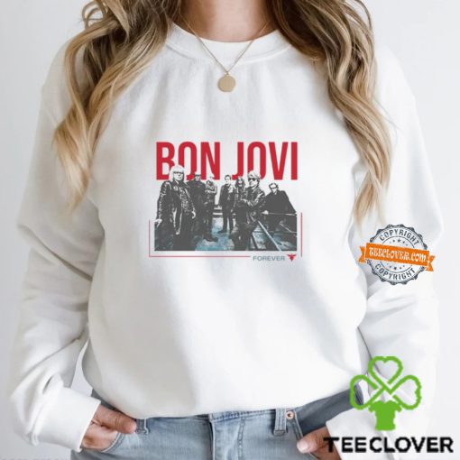Bonjovi Forever Band Cut Out T Shirt
