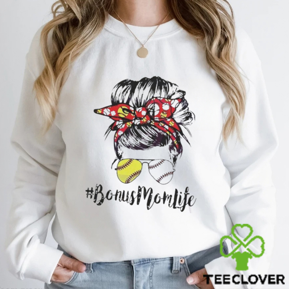 Bonus Mom Life Baseball Lover Shirt Bonus Mom Life Baseball Lover Shirt