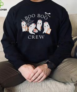 Boo Boo Crew Funny Nurse Halloween Cute Ghost Costume T Shirt