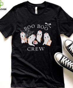 Boo Boo Crew Funny Nurse Halloween Cute Ghost Costume T Shirt