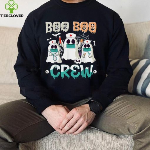 Boo Boo Crew Nurse Halloween Ghost Costume Matching T Shirt