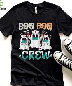 Boo Boo Crew Nurse Halloween Ghost Costume Matching T Shirt