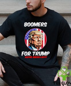 Boomers for Trump keeg America president 2024 shirt
