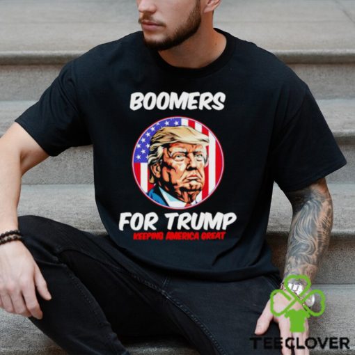 Boomers for Trump keeg America president 2024 shirt