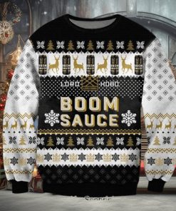 Boomsauce Lord Hobo Brewing Co For Christmas Gifts Ugly Xmas Sweater