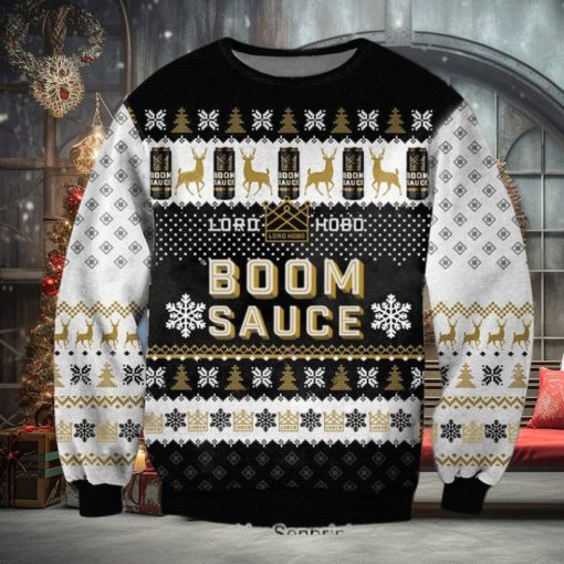 Boomsauce Lord Hobo Brewing Co For Christmas Gifts Ugly Xmas Sweater