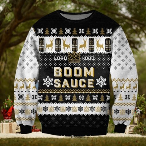 Boomsauce Lord Hobo Brewing Co For Christmas Gifts Ugly Xmas Sweater