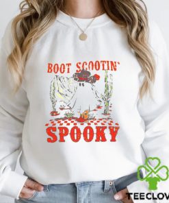 Boot Scootin Spooky Western Halloween Ghost Spooky Season Shirt