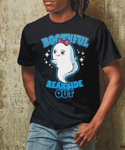 Bootyful Rearside Out Funny Halloween Big Booty Ghost Shirt