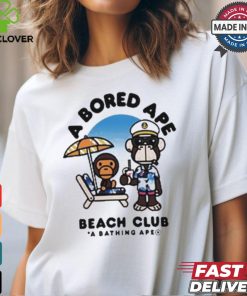 Bored Ape Yacht Club A Bored Ape Beach Club A Bathing Ape t shirt