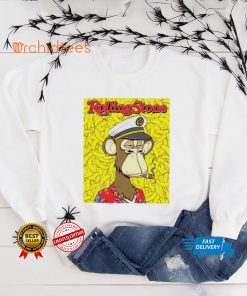 Boredapeyc Rolling Stone and bored ape shirt