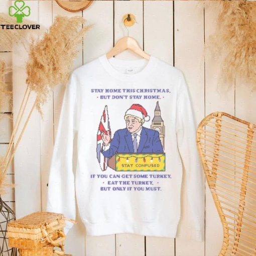 Boris Johnson Lockdown Speech Jumper T Shirt