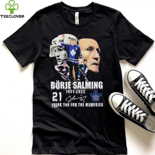 Borje Salming 71 Years Of 1951–2022 Thank You For The Memories Shirt