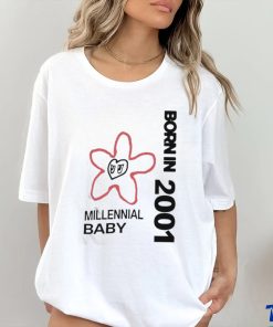 Born In 2001 Millennial Baby Shirt