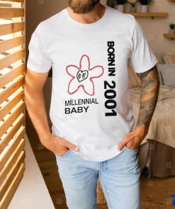 Born In 2001 Millennial Baby Shirt