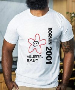 Born In 2001 Millennial Baby Shirt