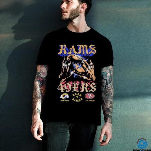 Born X Raised + Rams 49ers Head To Head Shirt