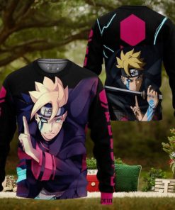 Boruto Uzumaki Naruto Manga Anime Knitted Ugly Xmas Sweater