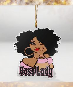 Boss Lady Afro Girl Ornament