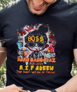 Boss born gangstaz 1969 2024 RIP Queen your music will live on forever hoodie, sweater, longsleeve, shirt v-neck, t-shirt