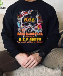 Boss born gangstaz 1969 2024 RIP Queen your music will live on forever hoodie, sweater, longsleeve, shirt v-neck, t-shirt