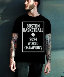 Boston Basketball 2024 World Champions Banner Shirt