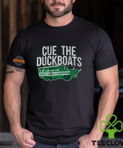 Boston Basketball Cue The Duckboats Shirt