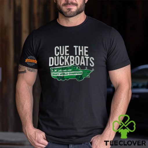 Boston Basketball Cue The Duckboats Shirt