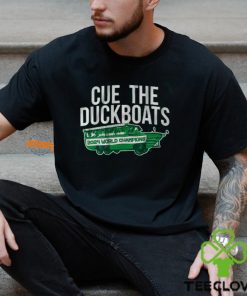 Boston Basketball Cue The Duckboats Shirt