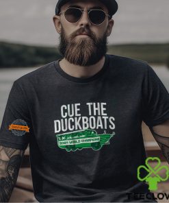 Boston Basketball Cue The Duckboats Shirt