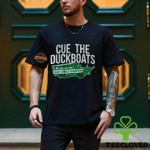 Boston Basketball Cue The Duckboats Shirt