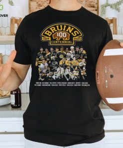 Boston Bruins 100 Years Anniversary 1923 2023 Tshirt