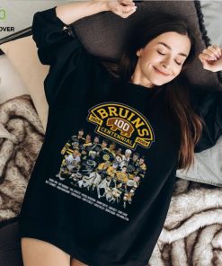 Boston Bruins 100 Years Anniversary 1923 2023 Thoodie, sweater, longsleeve, shirt v-neck, t-shirt