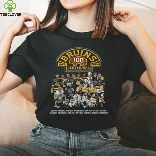 Boston Bruins 100 Years Anniversary 1923 2023 Thoodie, sweater, longsleeve, shirt v-neck, t-shirt